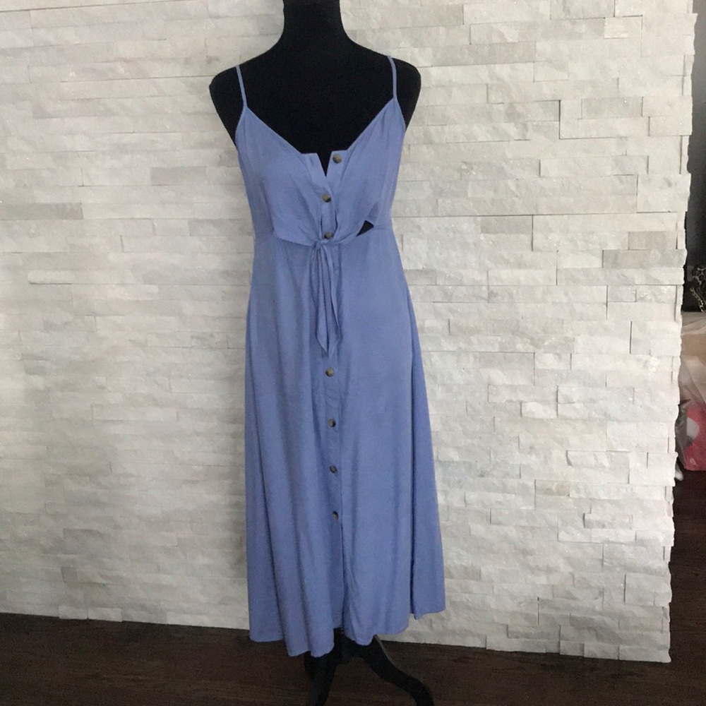 Blue dress